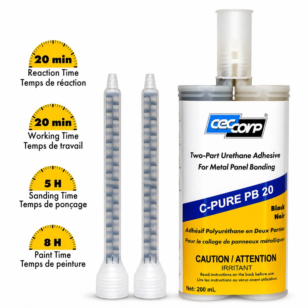C-Pure PB 20 | Two-Part Polyurethane Adhesive for Metal Panel Bonding