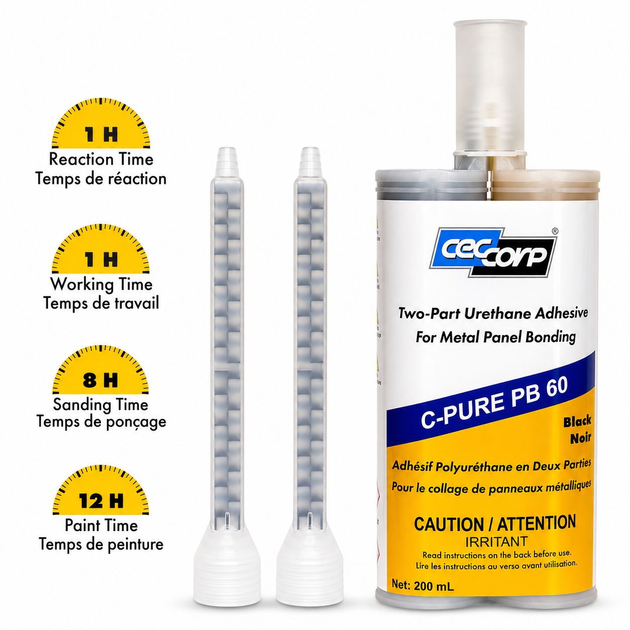 C-Pure PB 60 | Two-Part Polyurethane Adhesive for Metal Panel Bonding
