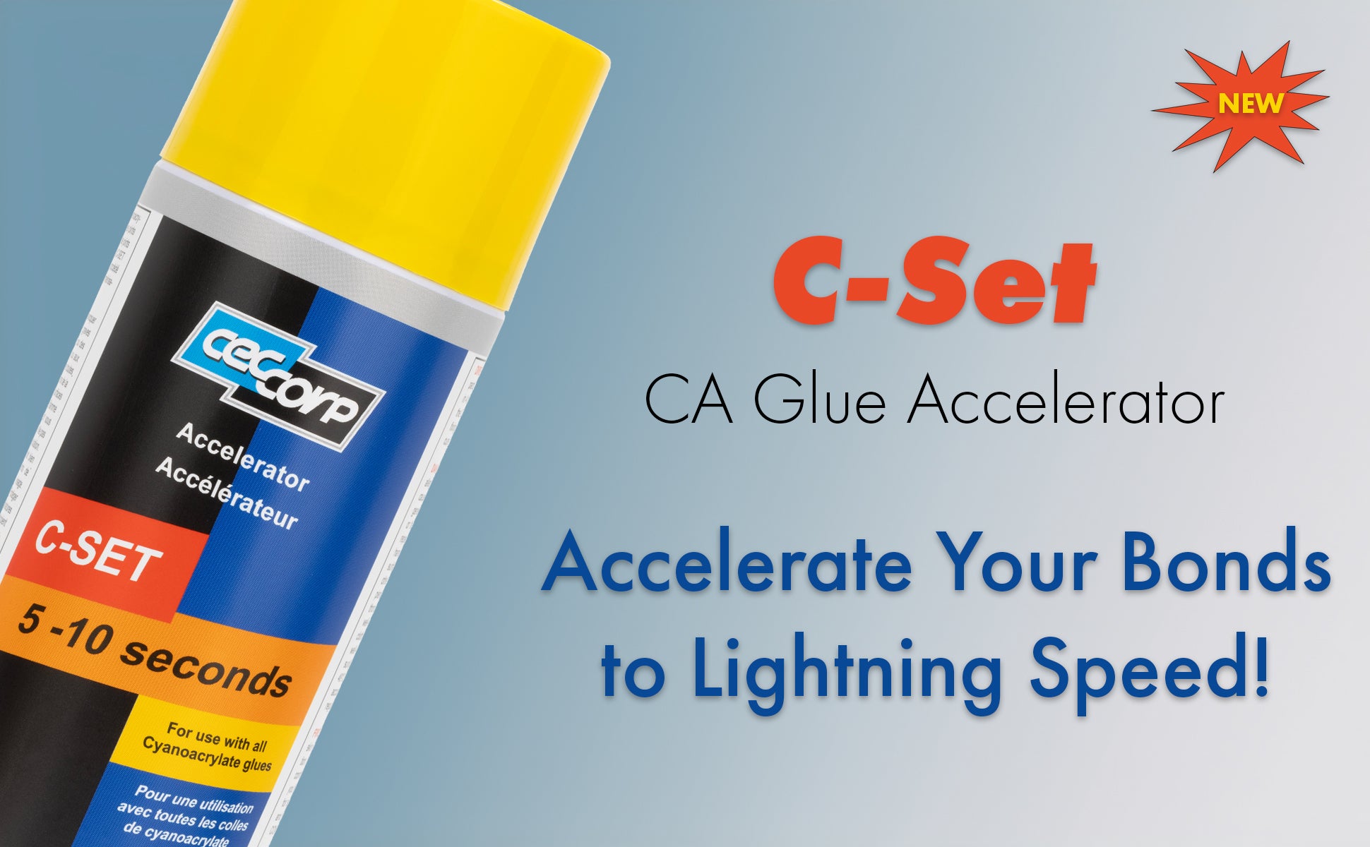 CA Glue Accelerator C-SET Aerosol