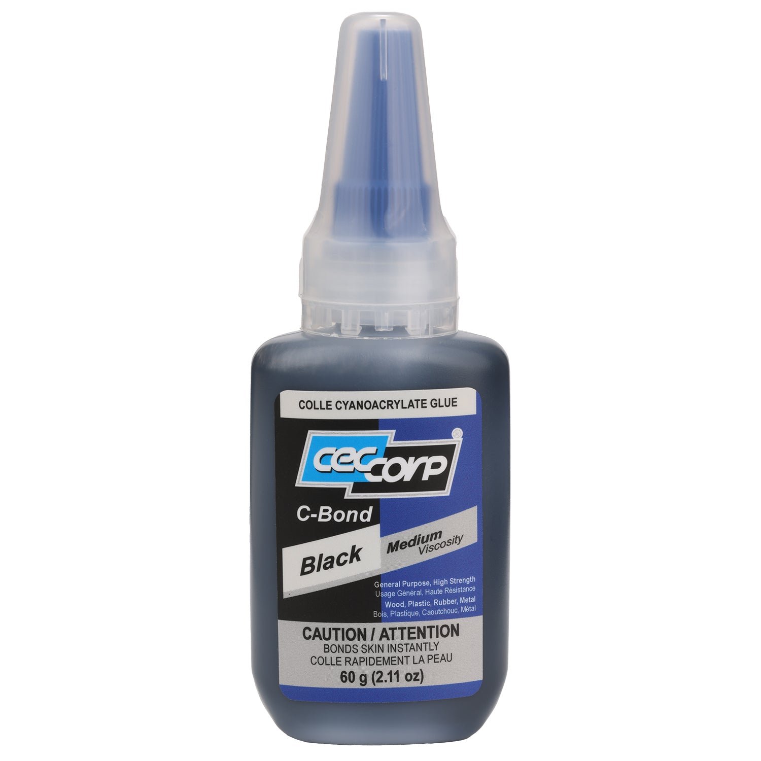 Super Glue Black CA Glue (Cyanoacrylate Adhesive)