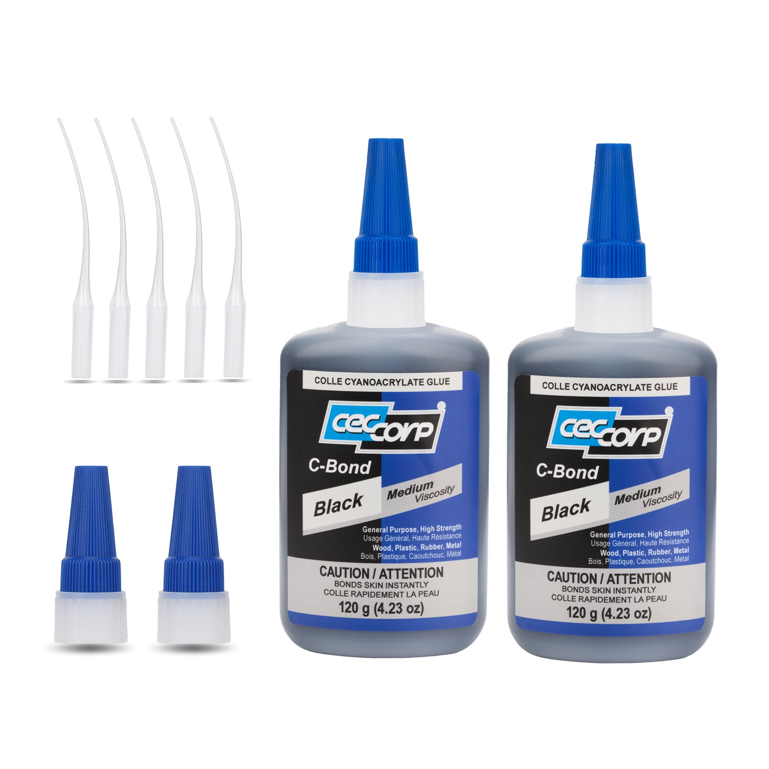 Super Glue Black CA Glue (Cyanoacrylate Adhesive)