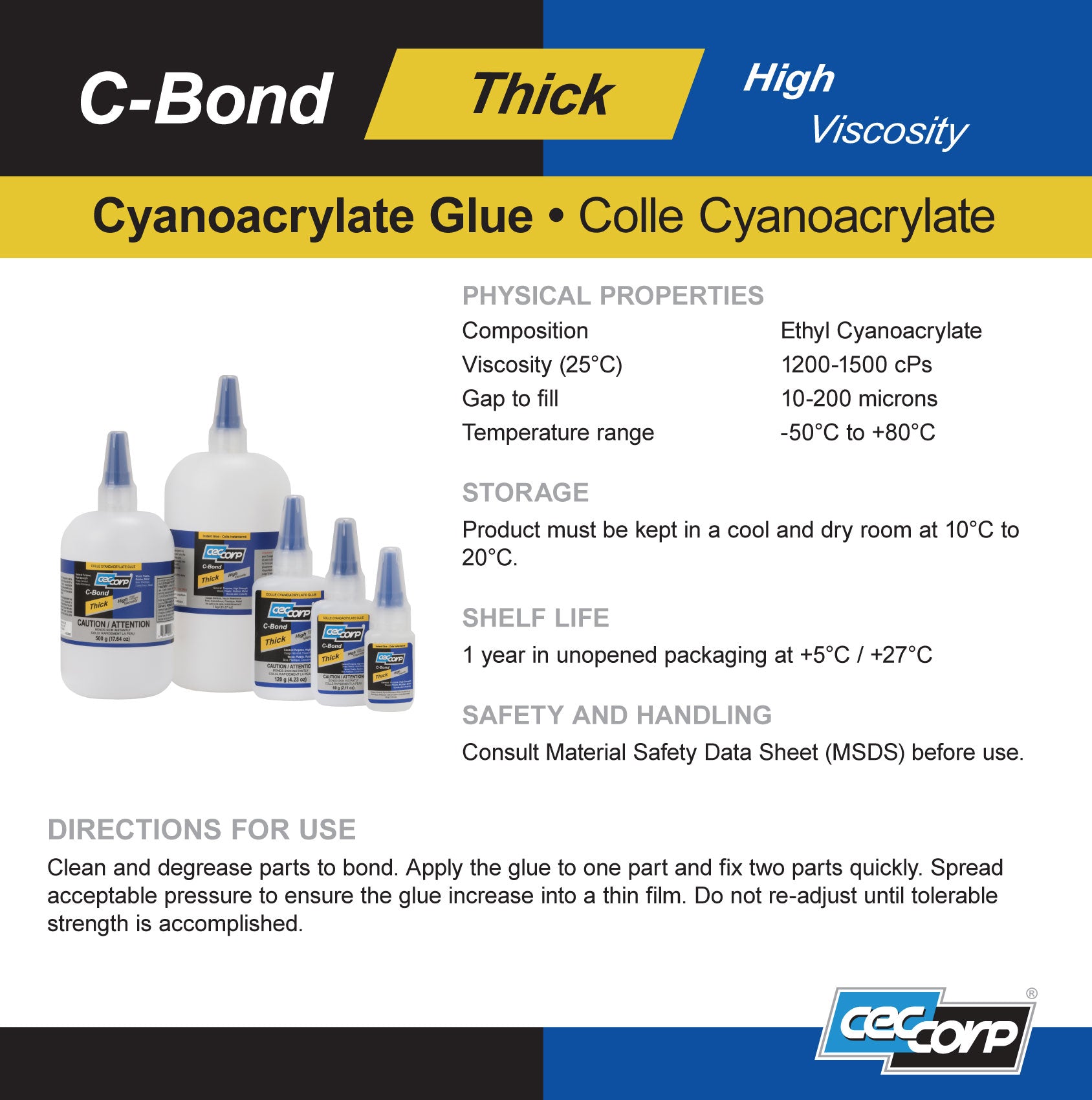 CA Glue & Accelerator Bundle - Three C-Bond Thin, Medium and Thick Super Glue with an Aerosol Accelerator, 3 Extra Caps & 5 Precision Nozzles - Complete Set for Woodworking, Hobby, Craft, and Repairs