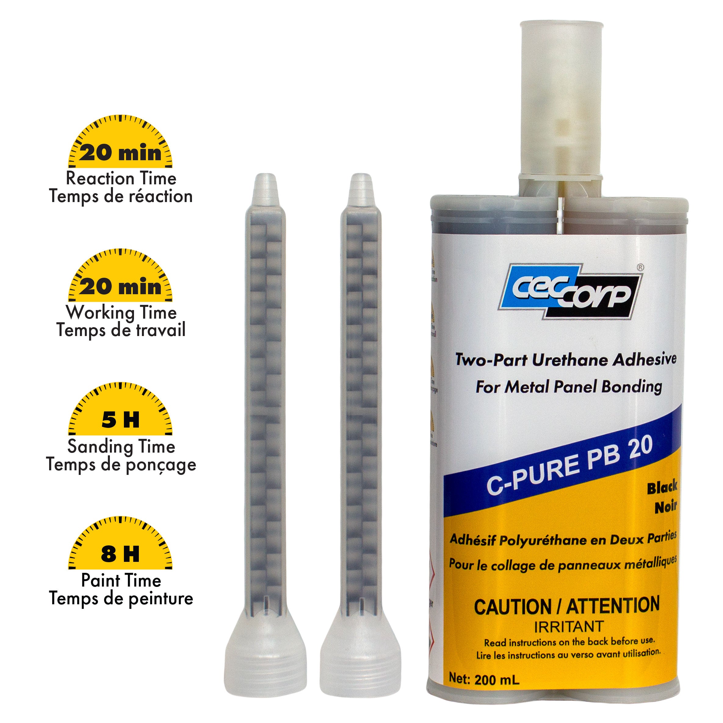 C-Pure PB 20 | Two-Part Polyurethane Adhesive for Metal Panel Bonding