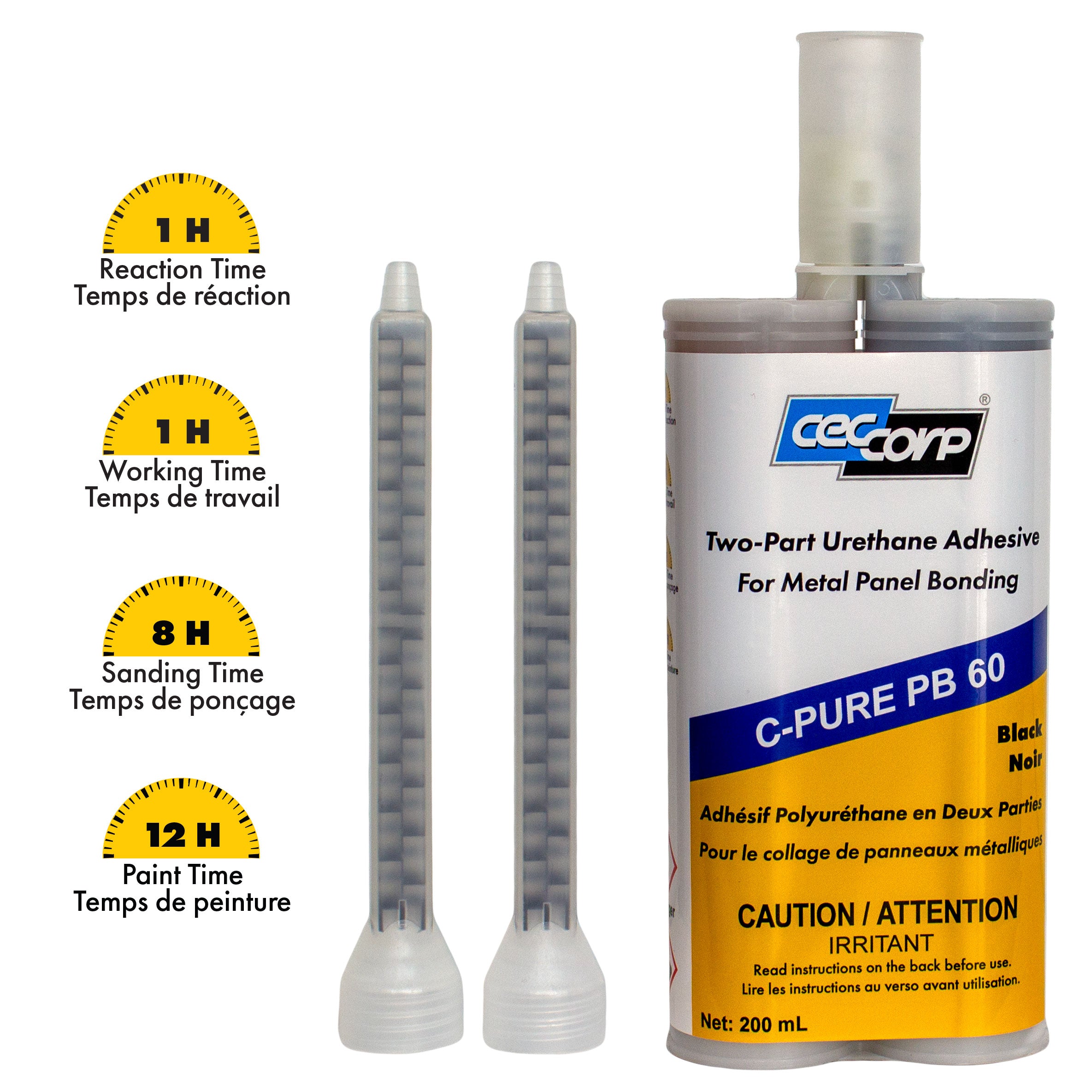 C-Pure PB 60 | Two-Part Polyurethane Adhesive for Metal Panel Bonding