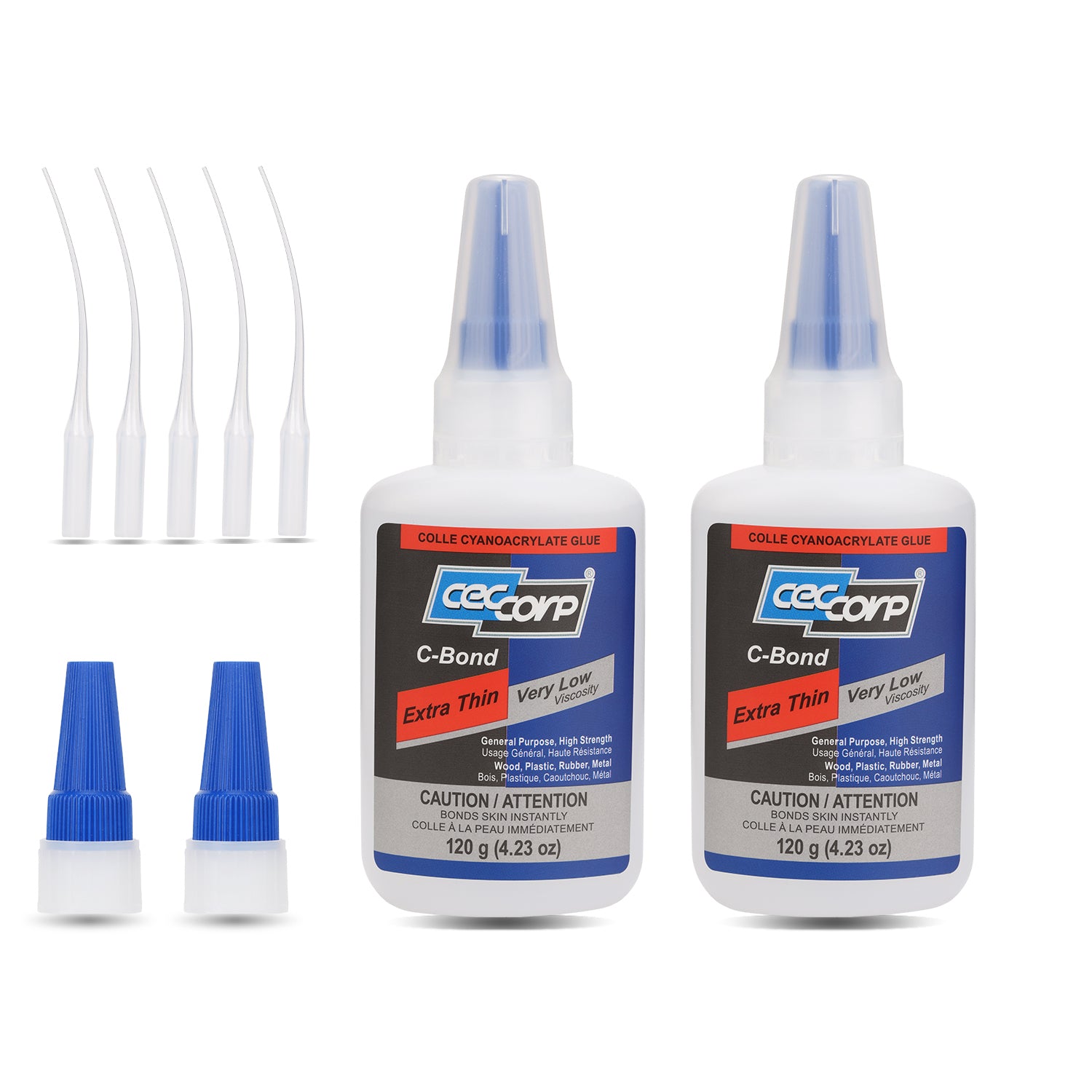 C-Bond Extra Thin Bundle | Very Low Viscosity Cyanoacrylate Glue
