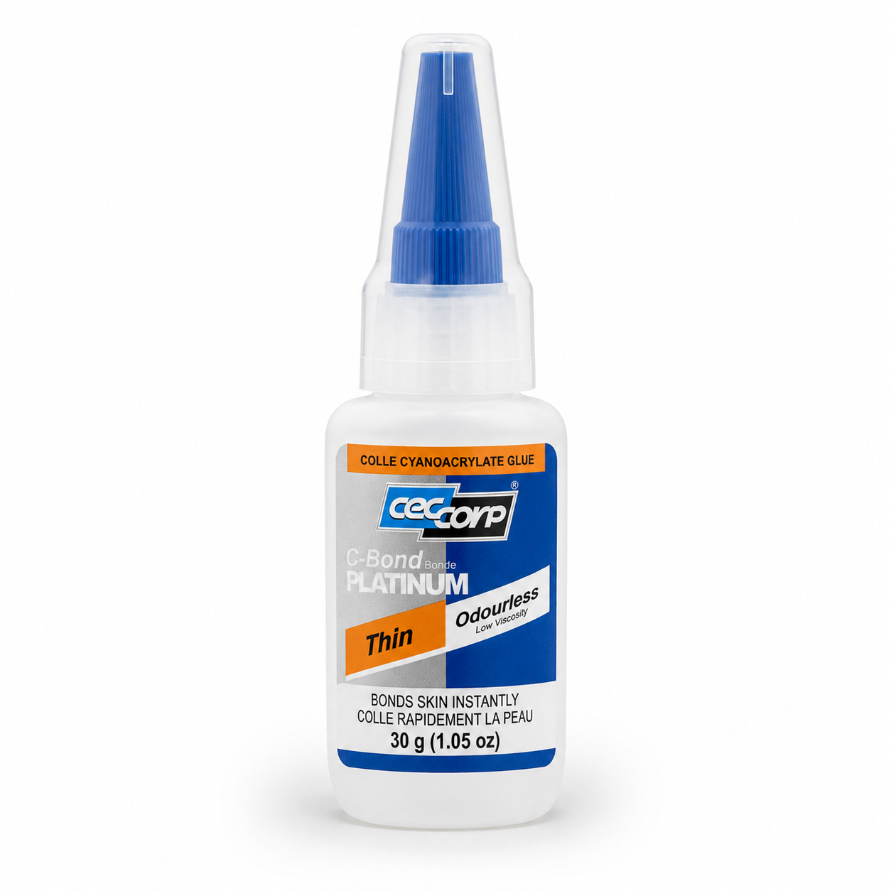 C-Bond Platinum Thin | Odorless | Foam Safe | Low Viscosity Cyanoacrylate Glue