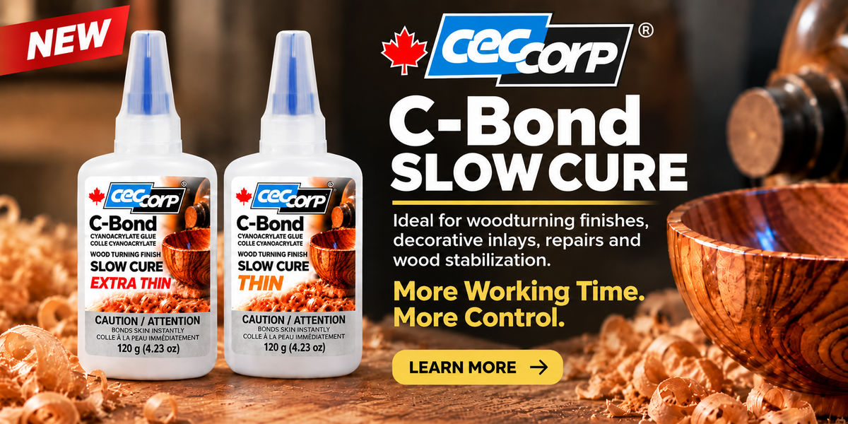 Introducing C-Bond Slow Cure CA Glue: More Working Time, More Control