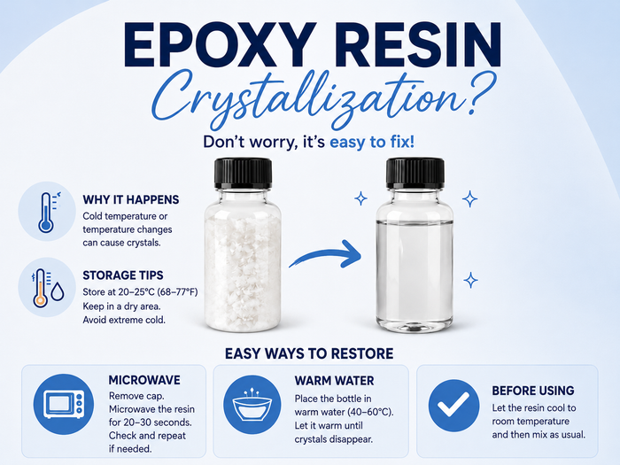 Epoxy Resin Crystallization: Why It Happens and How to Restore It