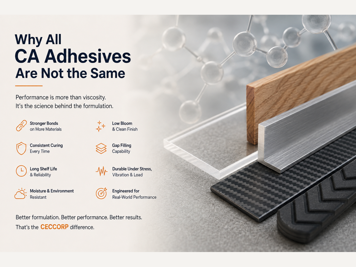 Why All CA Adhesives Are Not the Same