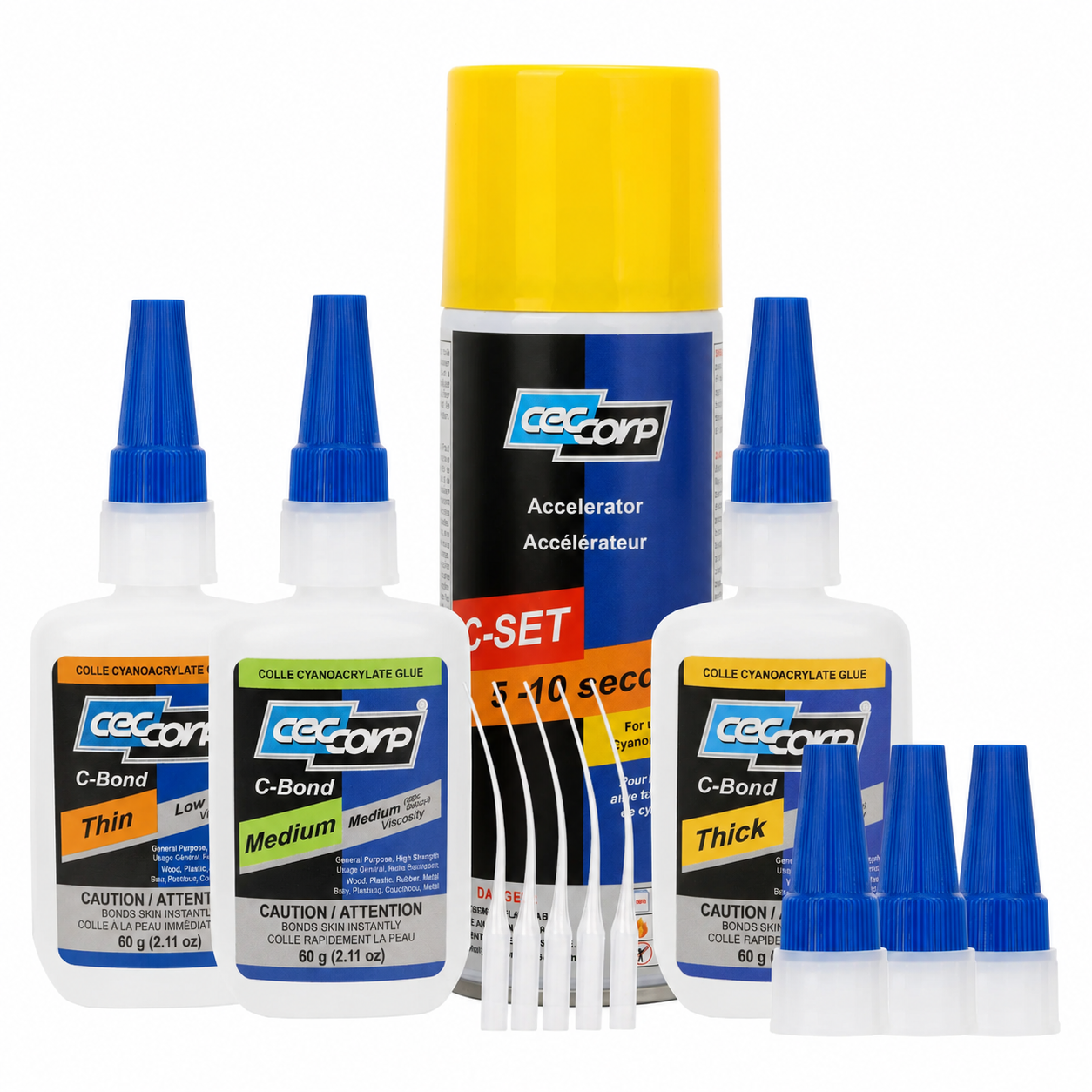 Super glue (CA Glue) & C-set Bundle