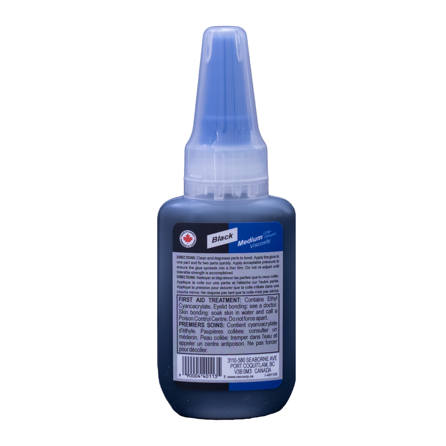 Cyanoacrylate Glue Black | CECCORP