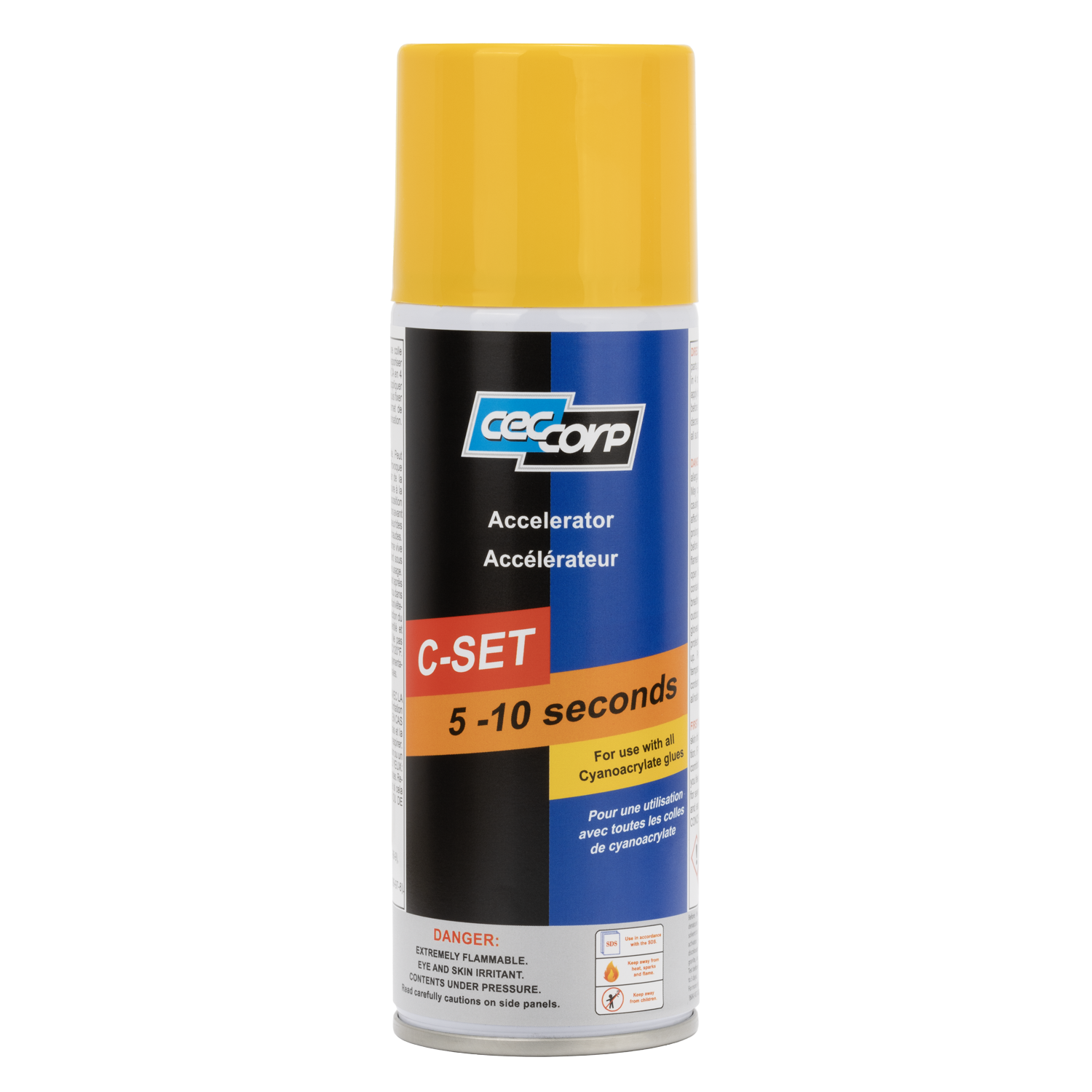 C-SET Aerosol | CA Glue Accelerator - CECCORP