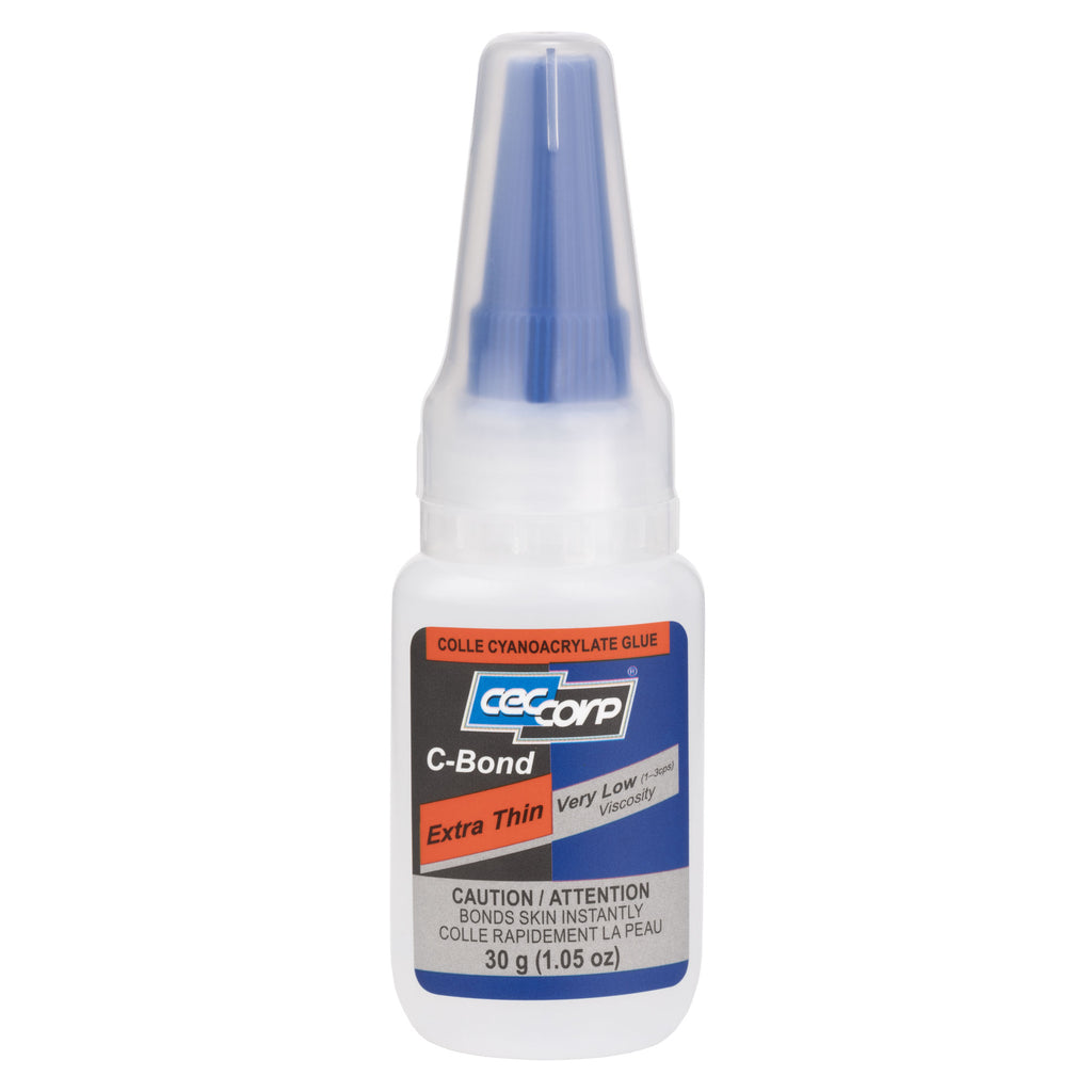 C-Bond Extra Thin | Very Low Viscosity Cyanoacrylate Glue by CECCORP