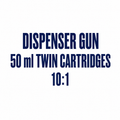 Dispenser Gun for 50ml Twin Cartridges 10:1