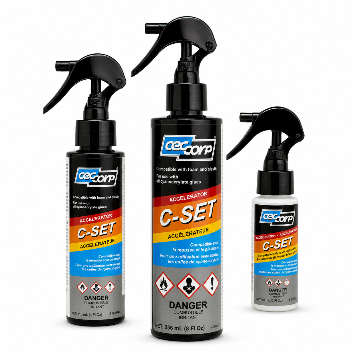 Cyanoacrylate Accelerator Mist Spray | CECCORP - CECCORP