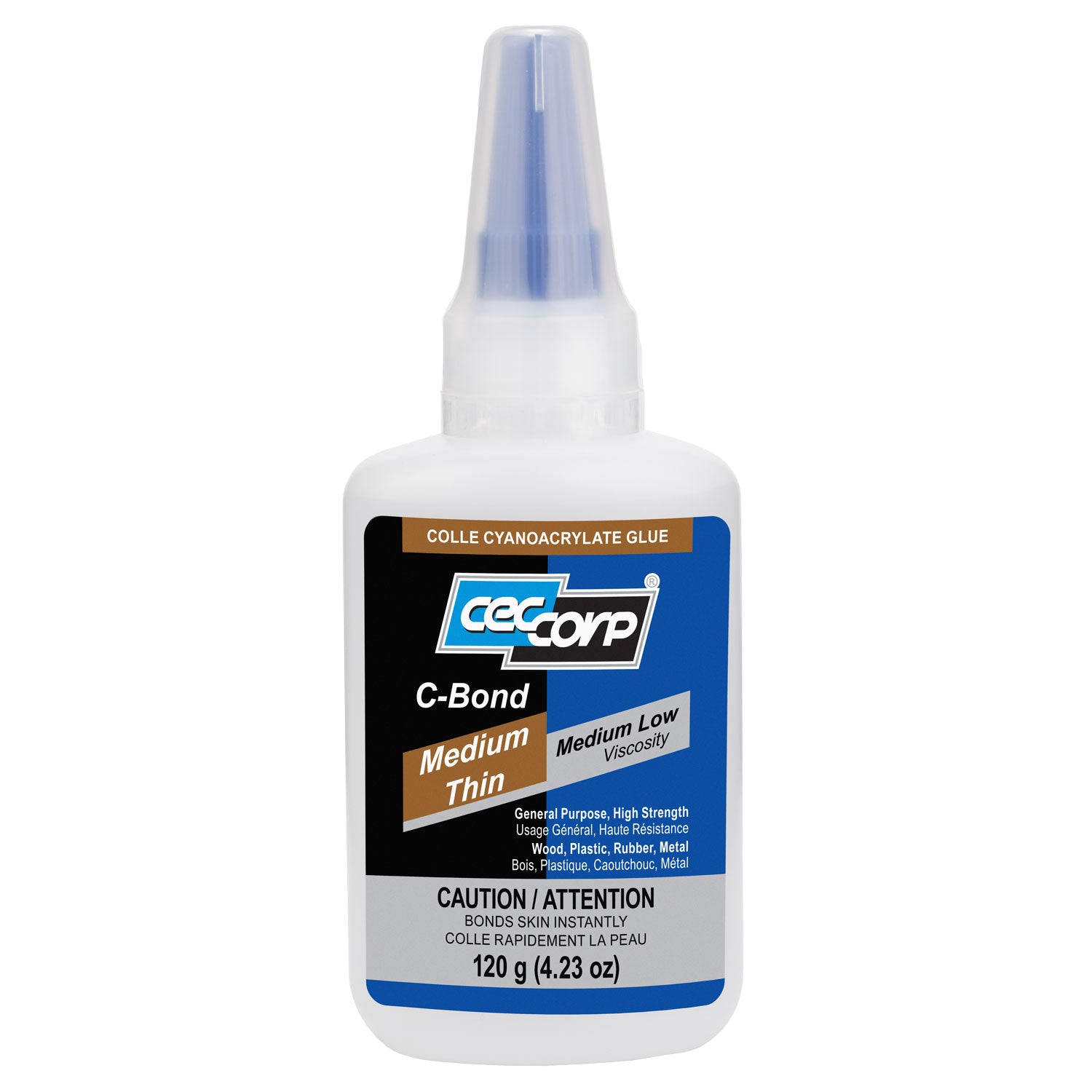 C-Bond Medium Thin | Medium Low Viscosity Cyanoacrylate Glue by CECCORP
