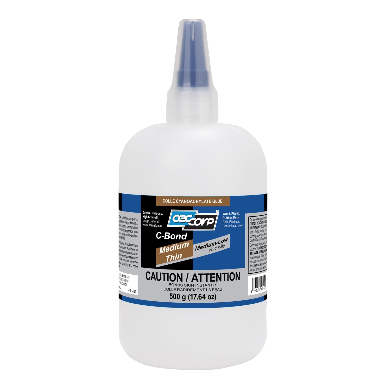 C-Bond Medium Thin | Medium Low Viscosity Cyanoacrylate Glue by CECCORP