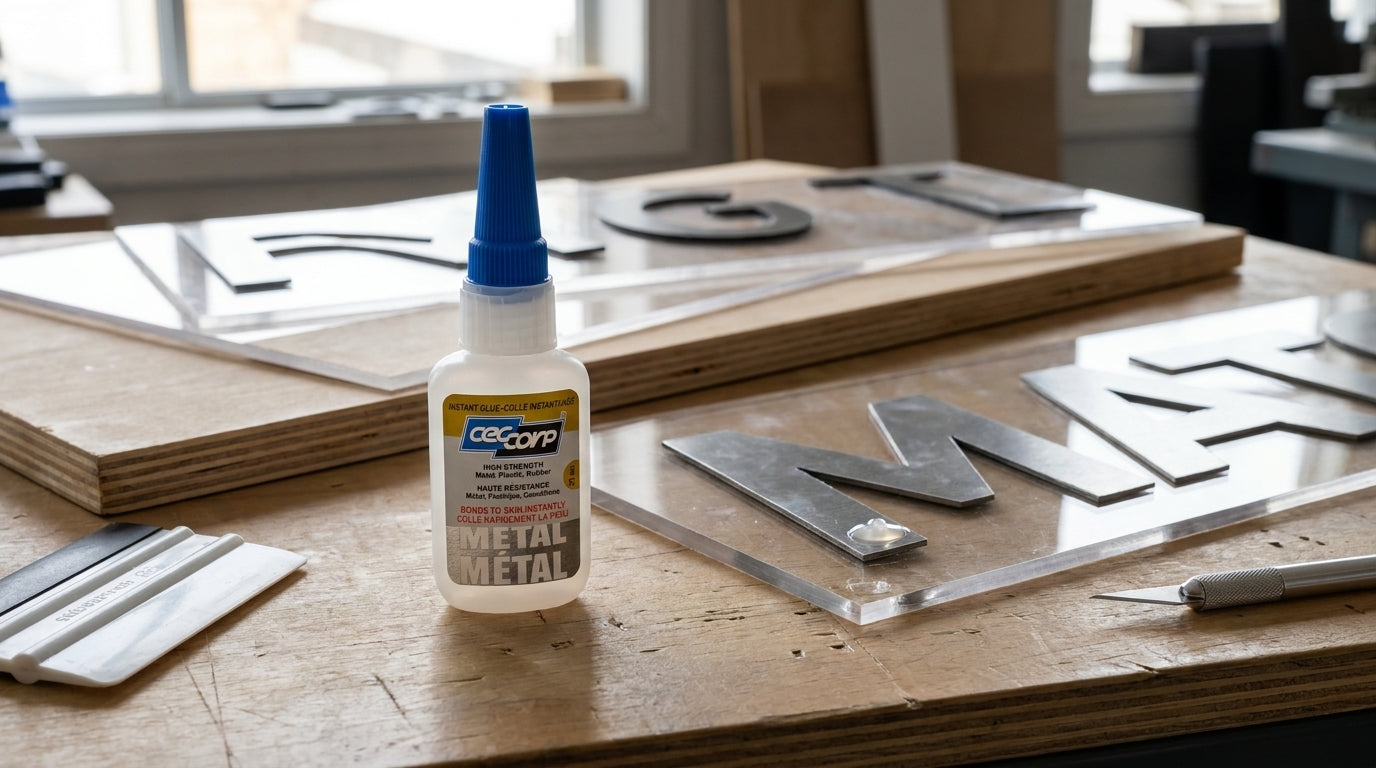 Super Glue Metal CA Glue (Cyanoacrylate Adhesive for Metal)
