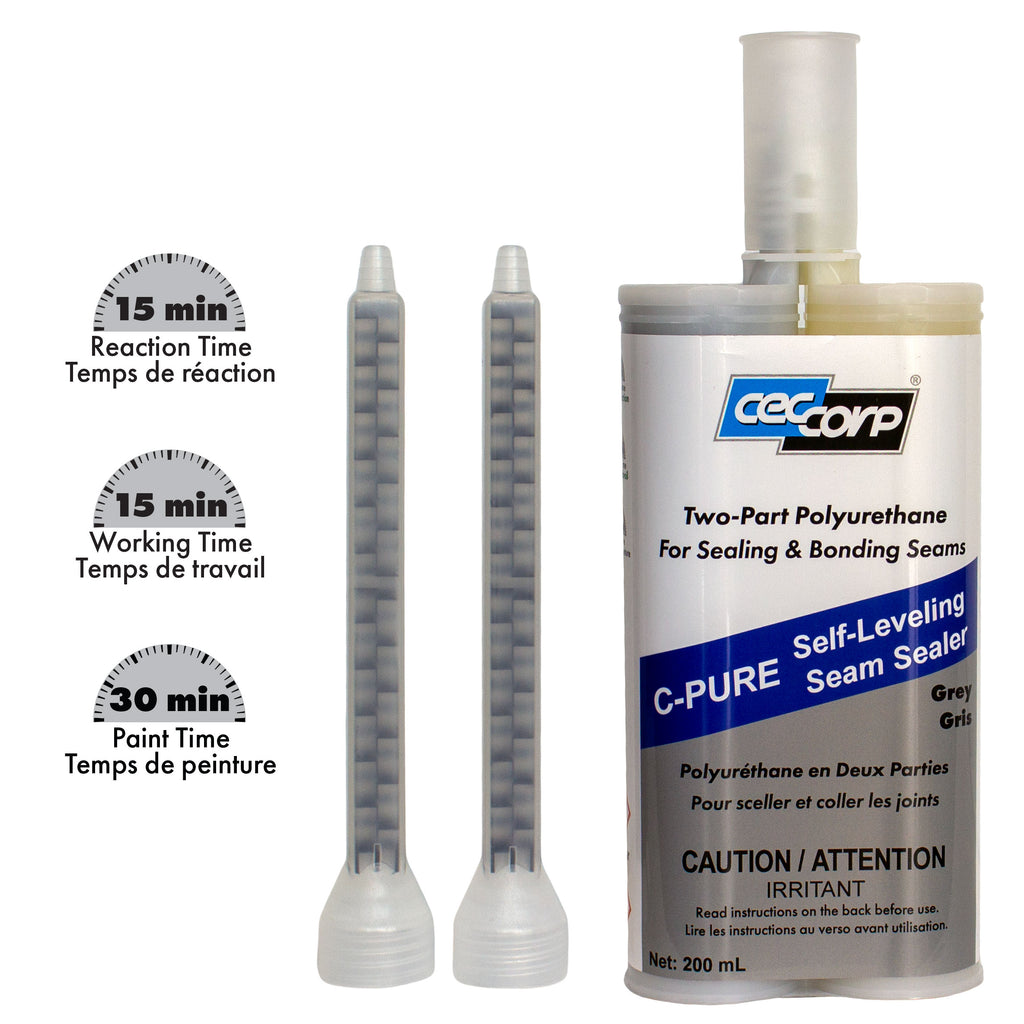 C-Pure Self-Leveling Seam Sealer | Two-Part Polyurethane Adhesive for Sealing and Bonding Seams