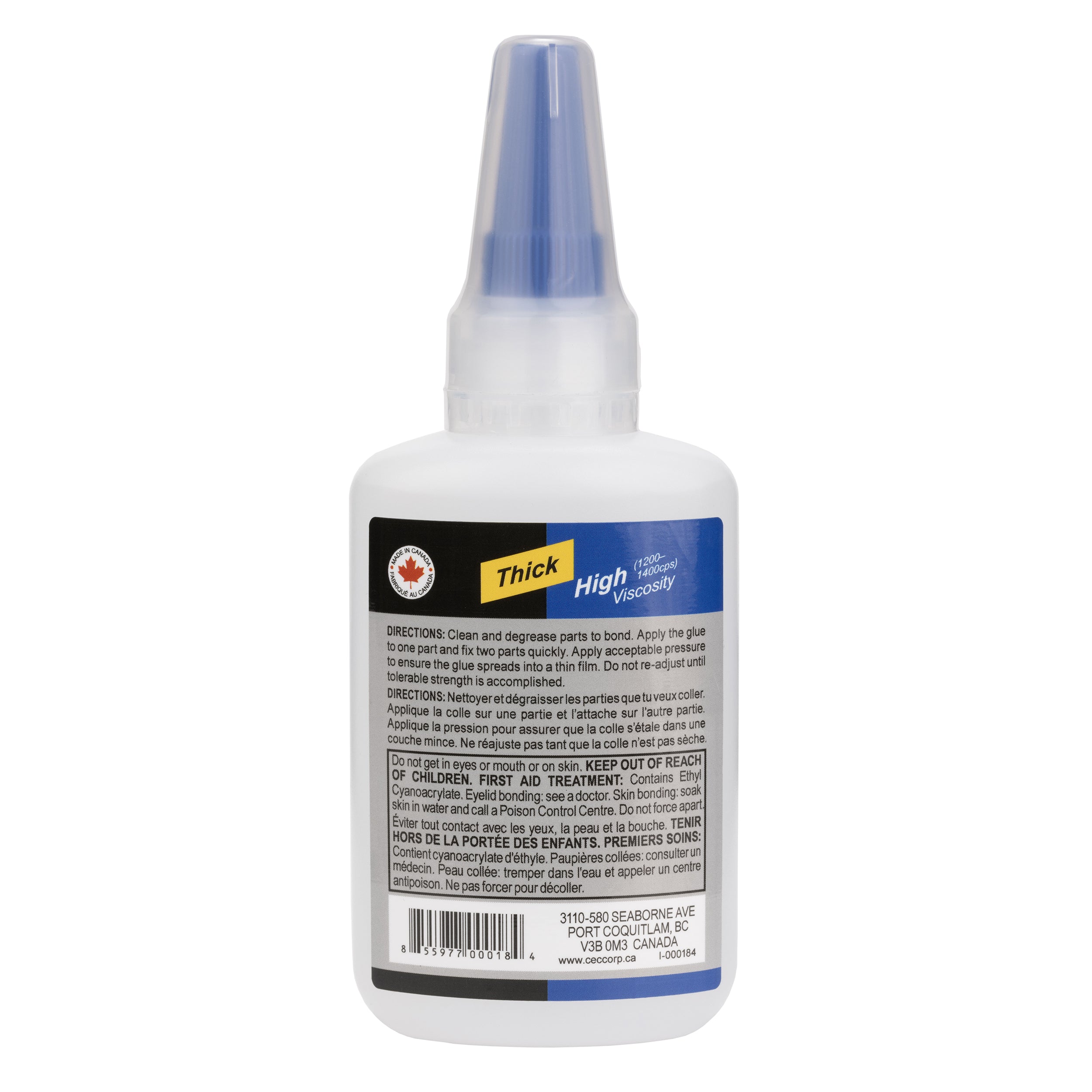 C-Bond Thick | High Viscosity Cyanoacrylate Glue
