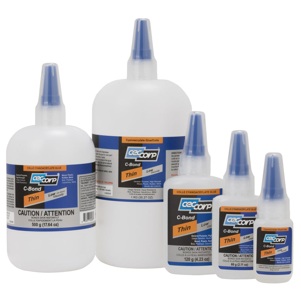 C-Bond Thin | Low Viscosity Cyanoacrylate Glue by CECCORP