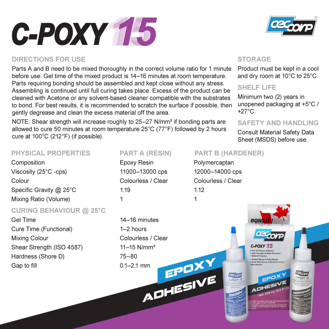 BC made epoxy glue