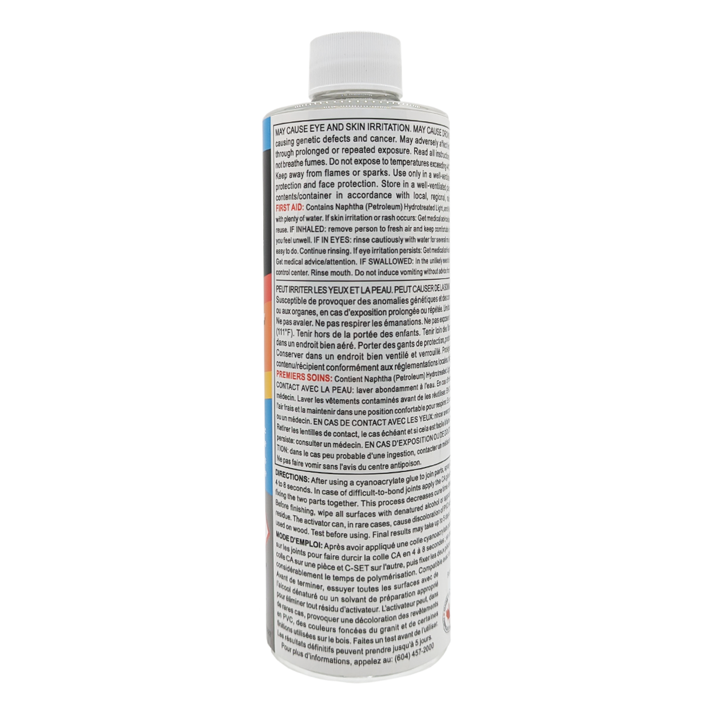 CQT.CQ 4+.CQC+.CJ.Aブースト C-Set Mist Spray Refill | Cyanoacrylate Accelerator by