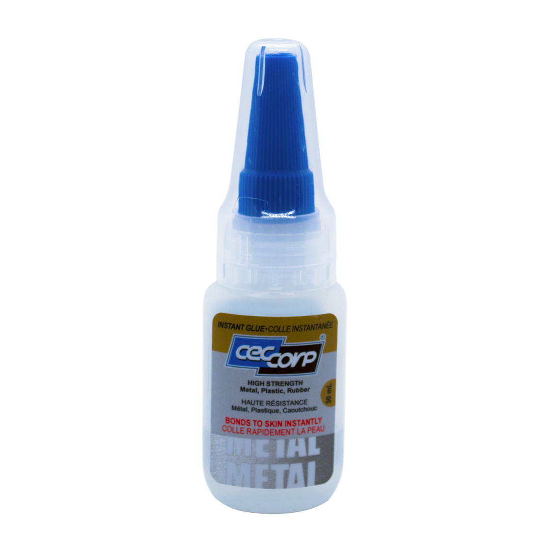 Instant Glue Metal | Specialty CA Glue for Metal by CECCORP - CECCORP