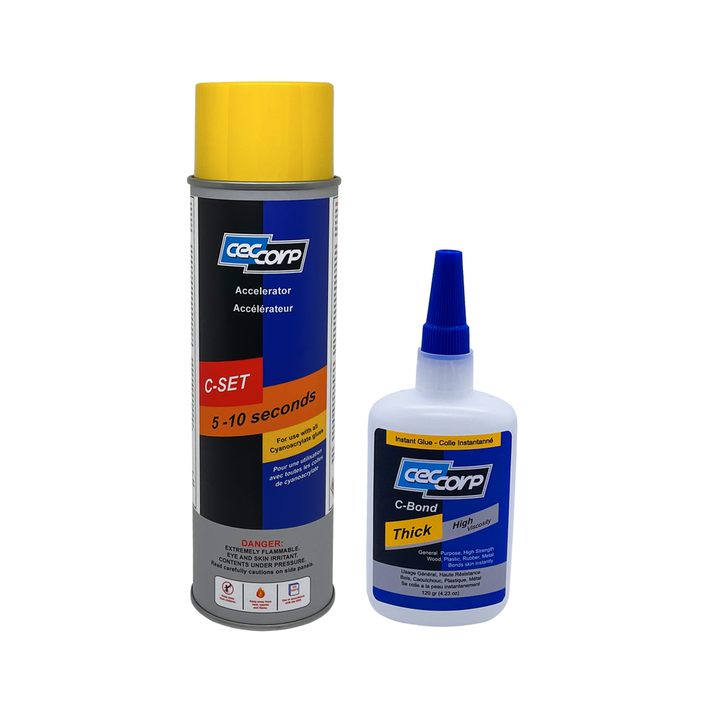 Thick C-SET Kit | Glue and Accelerator SET
